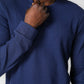 DELTA - חולצה ארוכה דקה מבד וופל בצבע NAVY - MASHBIR//365 - 2