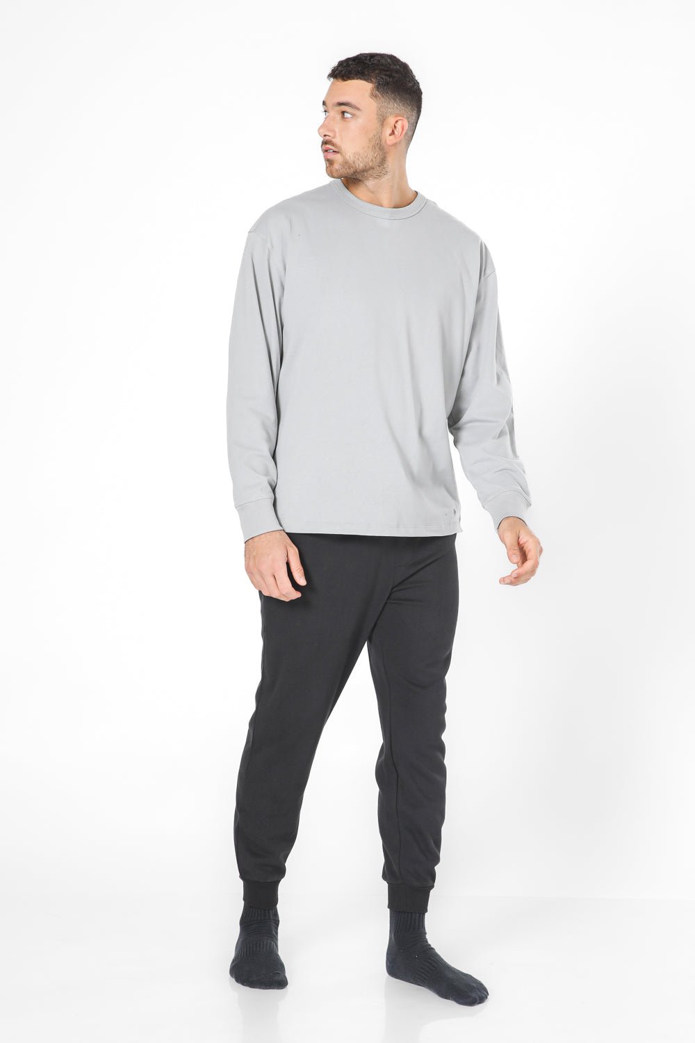 DELTA - חולצה ארוכה דקה מוברשת - MASHBIR//365