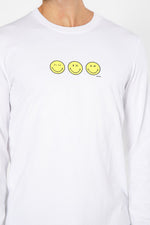 DELTA - חולצה ארוכה דקה צווארון עגול יוניסקס ®SMILEYWORLD - MASHBIR//365