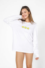 DELTA - חולצה ארוכה דקה צווארון עגול יוניסקס ®SMILEYWORLD - MASHBIR//365