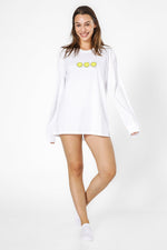 DELTA - חולצה ארוכה דקה צווארון עגול יוניסקס ®SMILEYWORLD - MASHBIR//365