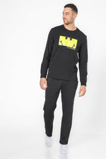 DELTA - חולצה ארוכה דקה צווארון עגול יוניסקס ®SMILEYWORLD - MASHBIR//365