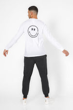 DELTA - חולצה ארוכה דקה צווארון עגול יוניסקס ®SMILEYWORLD - MASHBIR//365