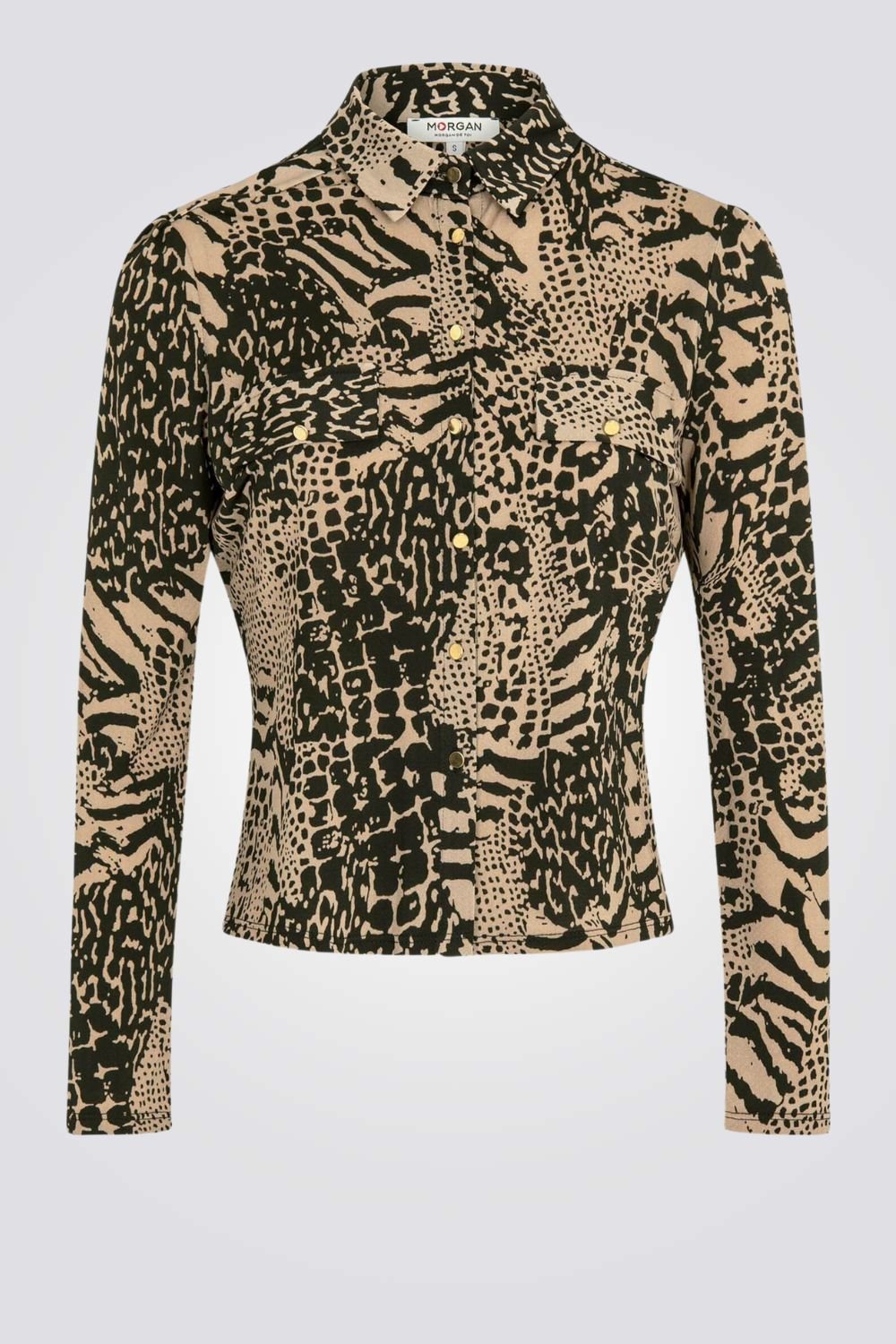 MORGAN - חולצה ארוכה לנשים עם הדפס - MASHBIR//365