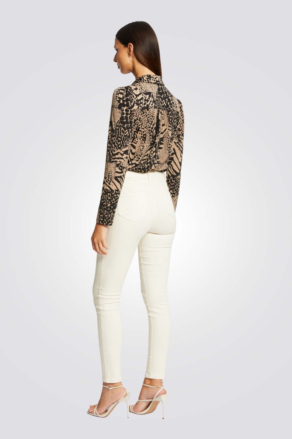 MORGAN - חולצה ארוכה לנשים עם הדפס - MASHBIR//365