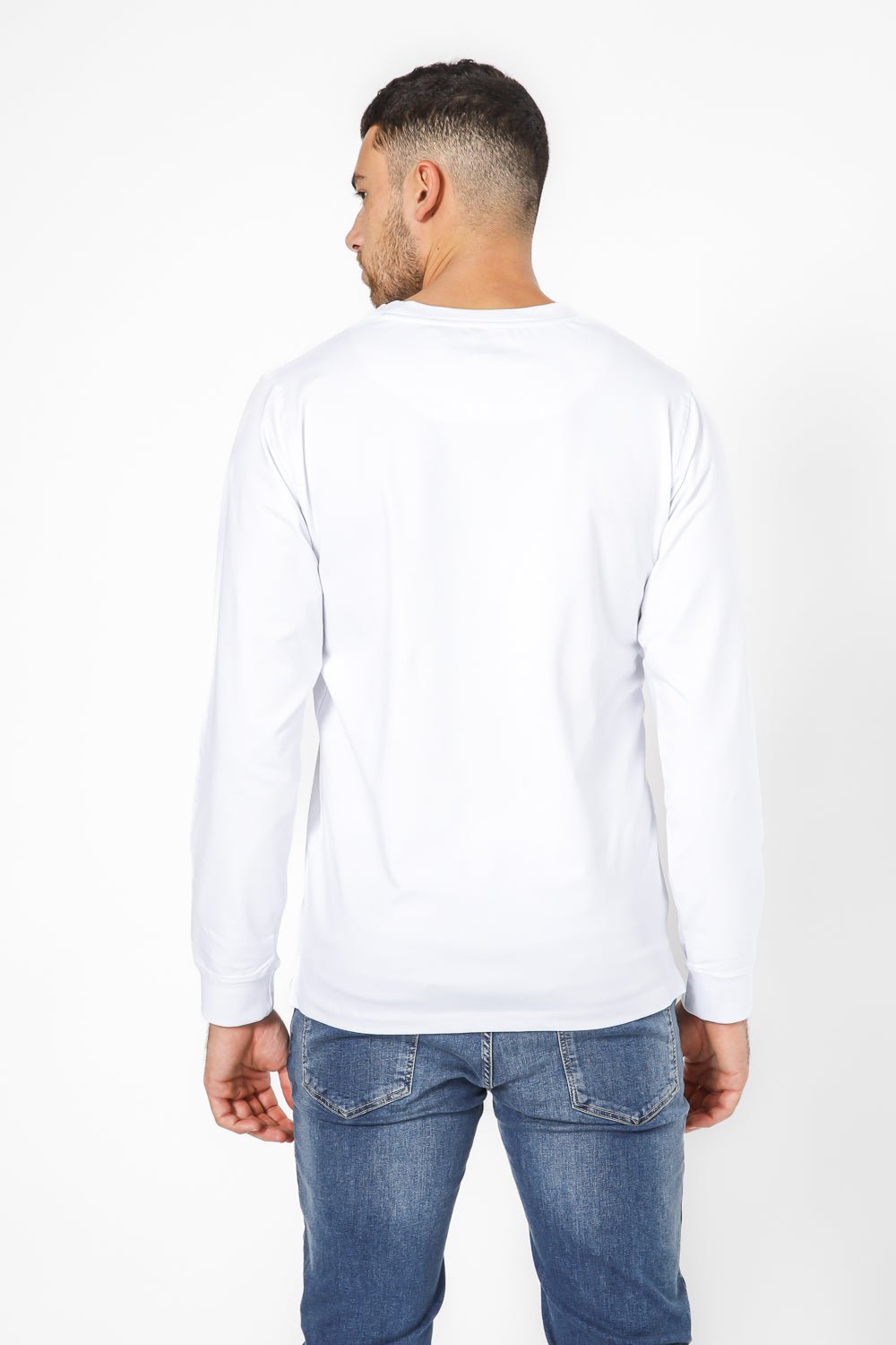 KENNETH COLE - חולצה ארוכה עם לוגו - MASHBIR//365