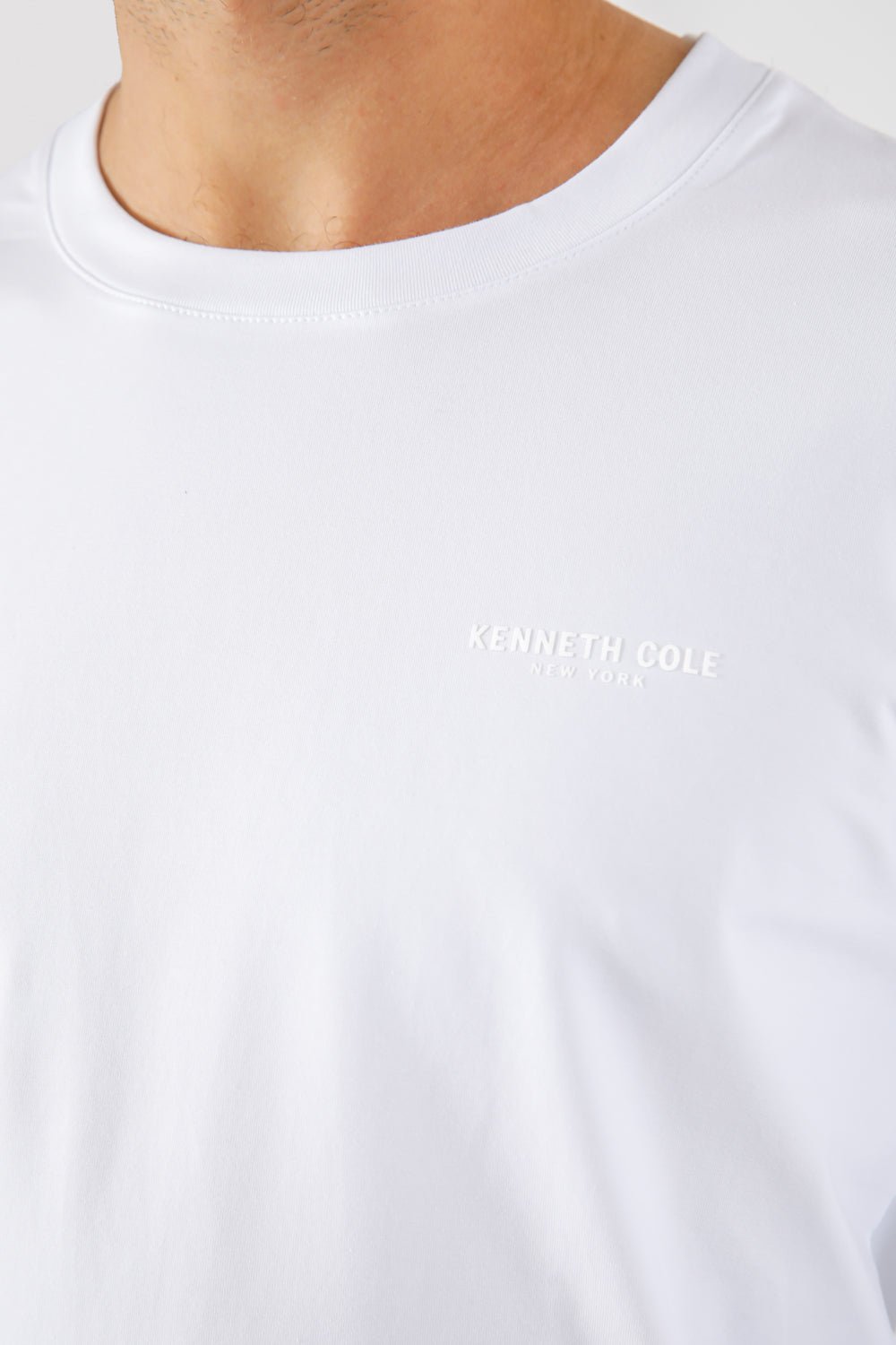 KENNETH COLE - חולצה ארוכה עם לוגו - MASHBIR//365