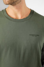 KENNETH COLE - חולצה ארוכה עם לוגו - MASHBIR//365