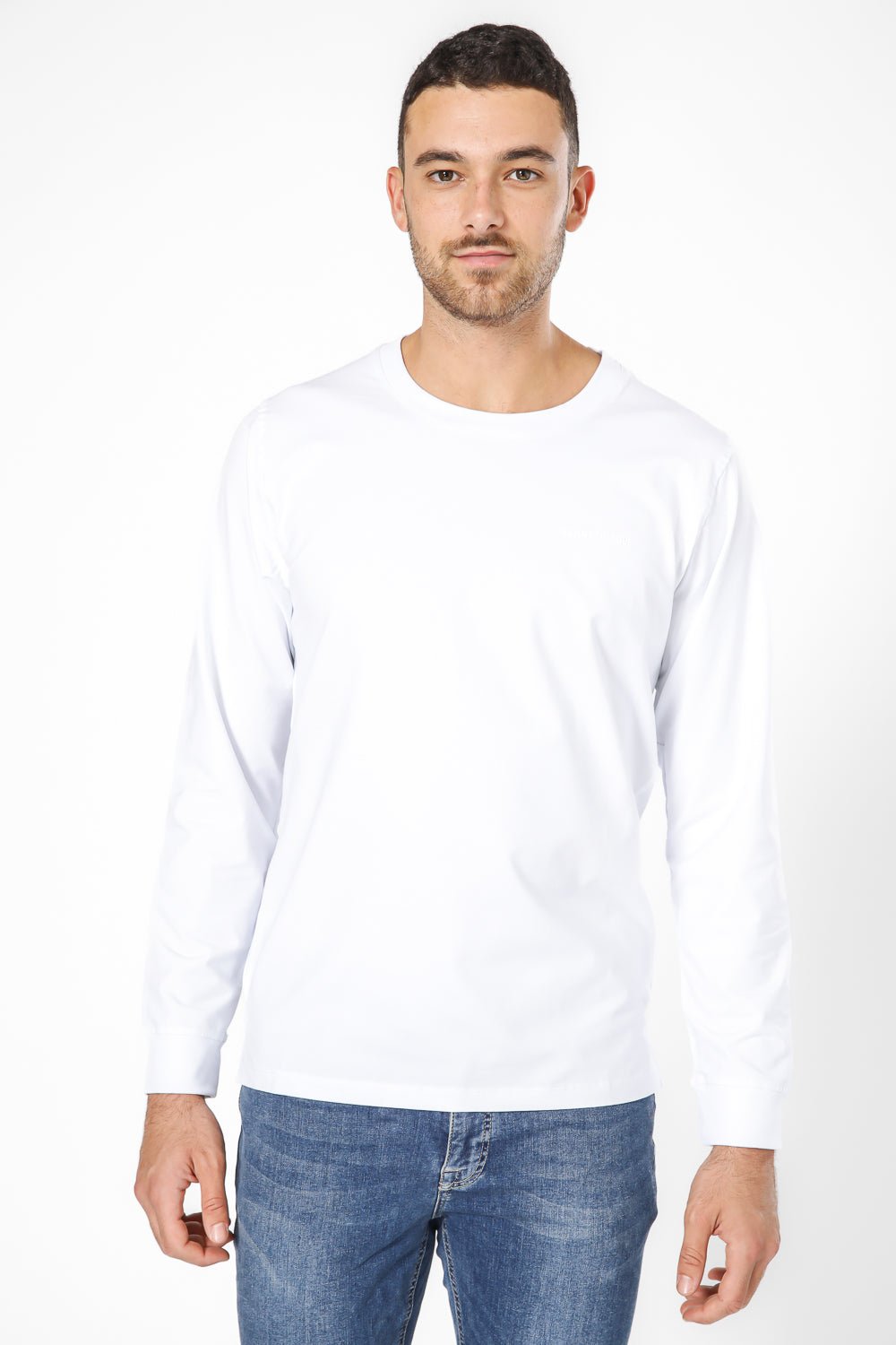 KENNETH COLE - חולצה ארוכה עם לוגו - MASHBIR//365