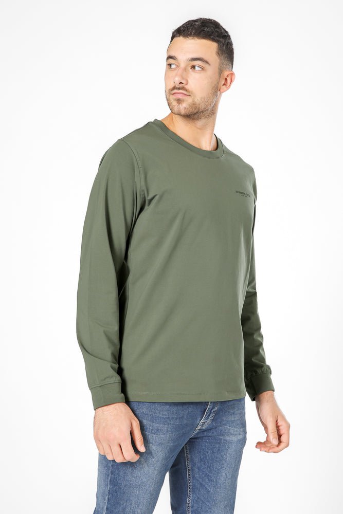 KENNETH COLE - חולצה ארוכה עם לוגו - MASHBIR//365