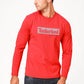 TIMBERLAND - חולצה ארוכה עם לוגו בצבע אדום - MASHBIR//365 - 5