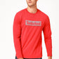 TIMBERLAND - חולצה ארוכה עם לוגו בצבע אדום - MASHBIR//365 - 1
