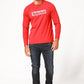 TIMBERLAND - חולצה ארוכה עם לוגו בצבע אדום - MASHBIR//365 - 4