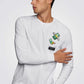 EMPORIO VALENTINI - חולצה בצבע לבן עם הדפס דולרים - MASHBIR//365 - 1