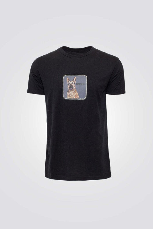 GOORIN - חולצה קצרה יוניסקס WELL TRAINED בצבע שחור - MASHBIR//365