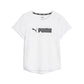 PUMA - חולצה לנשים PUMA FIT LOGO ULTRAB בצבע לבן - MASHBIR//365 - 4
