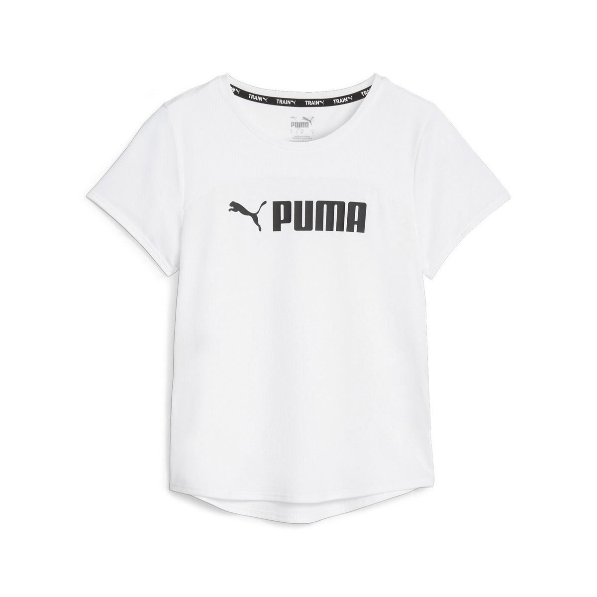 PUMA - חולצה לנשים PUMA FIT LOGO ULTRAB בצבע לבן - MASHBIR//365