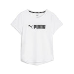 PUMA - חולצה לנשים PUMA FIT LOGO ULTRAB בצבע לבן - MASHBIR//365