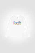 LEVI'S - חולצה לוגו ליוויס בצבע לבן לנוער - MASHBIR//365