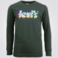 LEVI'S - חולצה לוגו ליוויס בצבע שחור לנוער - MASHBIR//365 - 1