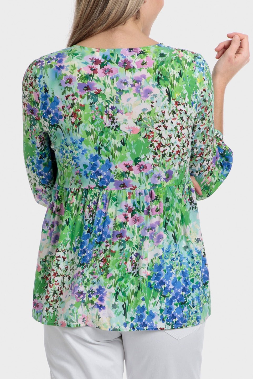 PUNT ROMA - חולצה עם כפתורים בשילוב צבעים - MASHBIR//365