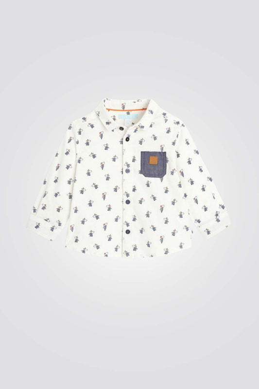 OBAIBI - חולצה עם הדפס ארנב לתינוקות - MASHBIR//365