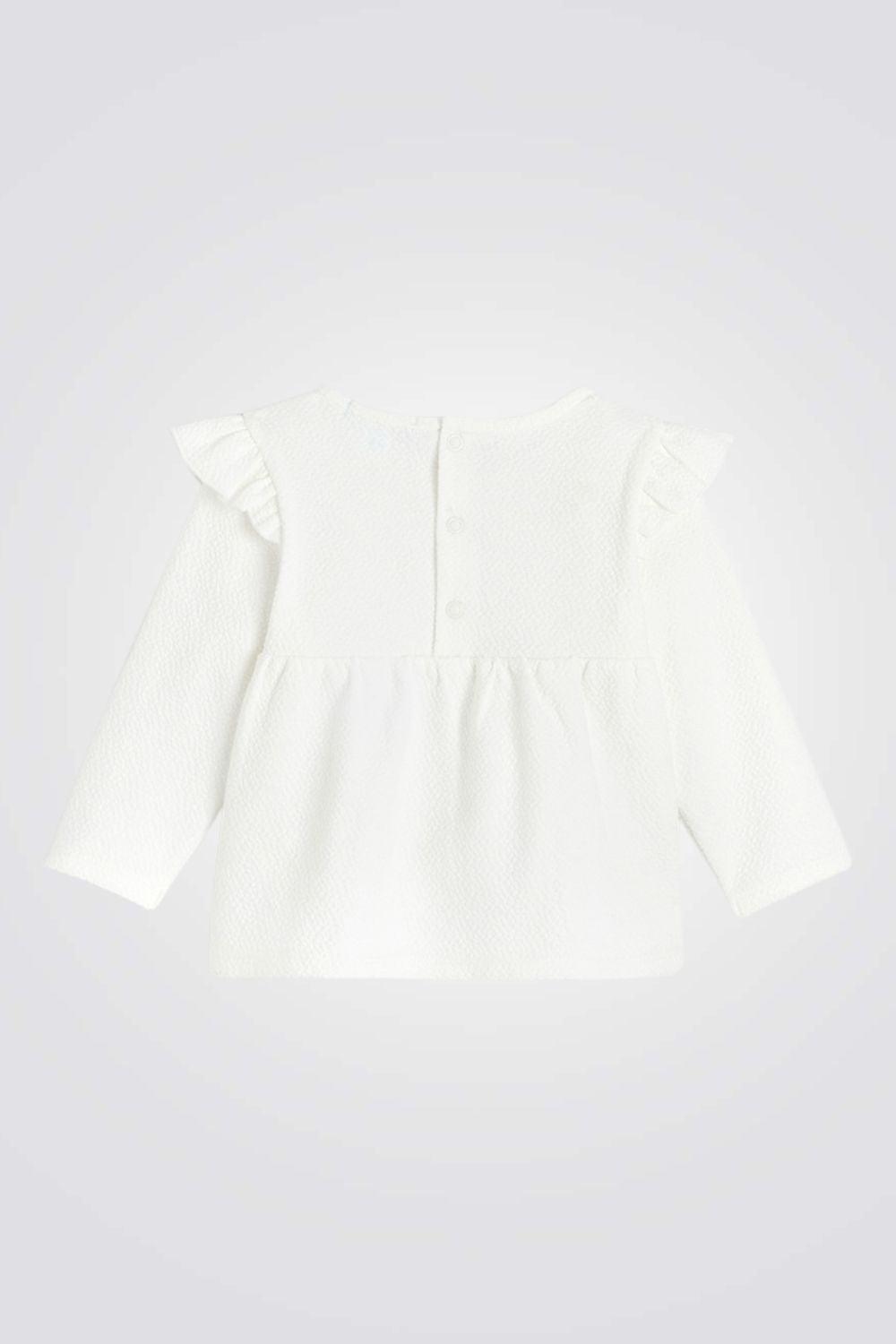 OBAIBI - חולצה מבד וופל עם קפלים לתינוקות - MASHBIR//365