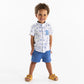 OBAIBI - חולצה מכופרת לילדים בצבע לבן - MASHBIR//365 - 2