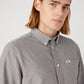 WRANGLER - חולצה מכופתרת בצבע אפור - MASHBIR//365 - 4