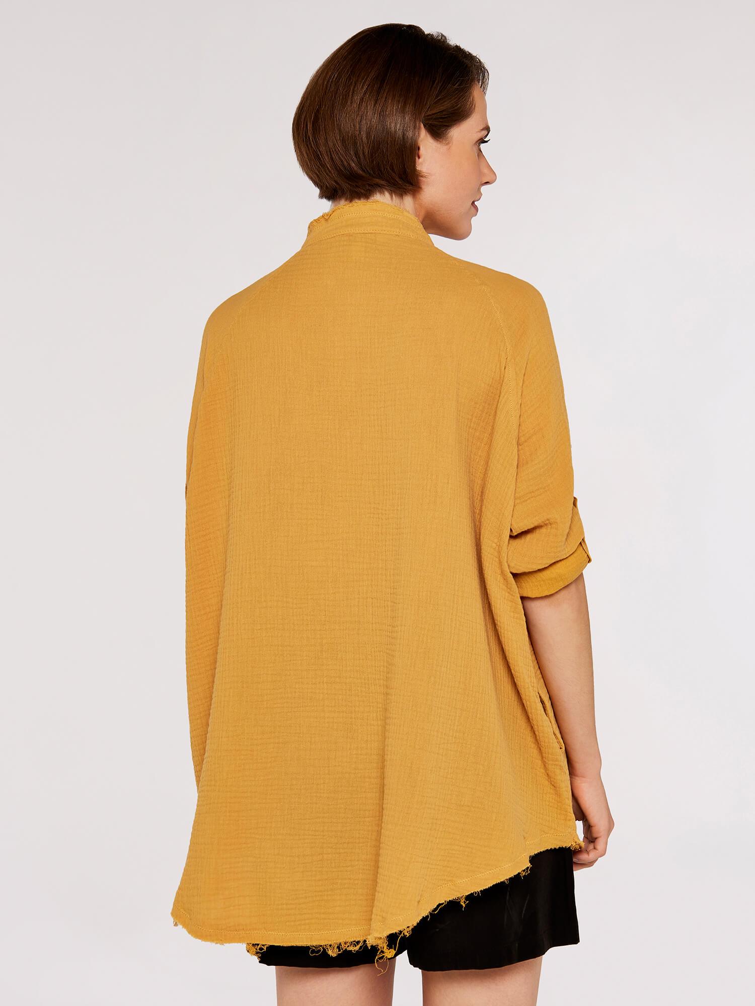 APRICOT - חולצה מכופתרת בצבע צהוב - MASHBIR//365