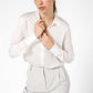 KENNETH COLE - חולצה מכופתרת בצבע לבן - MASHBIR//365 - 1