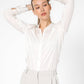 KENNETH COLE - חולצה מכופתרת בצבע לבן - MASHBIR//365 - 2