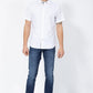 NAUTICA - חולצה מכופתרת בצבע לבן - MASHBIR//365