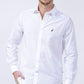 NAUTICA - חולצה מכופתרת בצבע לבן CLASSIC FIT - MASHBIR//365 - 1