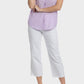 PUNT ROMA - חולצה מכופתרת בצבע סגול לילך - MASHBIR//365 - 3