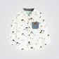 OBAIBI - חולצה מכופתרת בהדפס חיות לתינוקות - MASHBIR//365 - 1