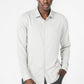 KENNETH COLE - חולצה מכופתרת במבוק ליקרה בצבע אפור - MASHBIR//365 - 1