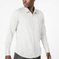 KENNETH COLE - חולצה מכופתרת במבוק ליקרה בצבע אפור - MASHBIR//365 - 3