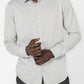 KENNETH COLE - חולצה מכופתרת במבוק ליקרה בצבע אפור - MASHBIR//365 - 5