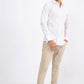 NAUTICA - חולצה מכופתרת BRIGHT WHITE - MASHBIR//365