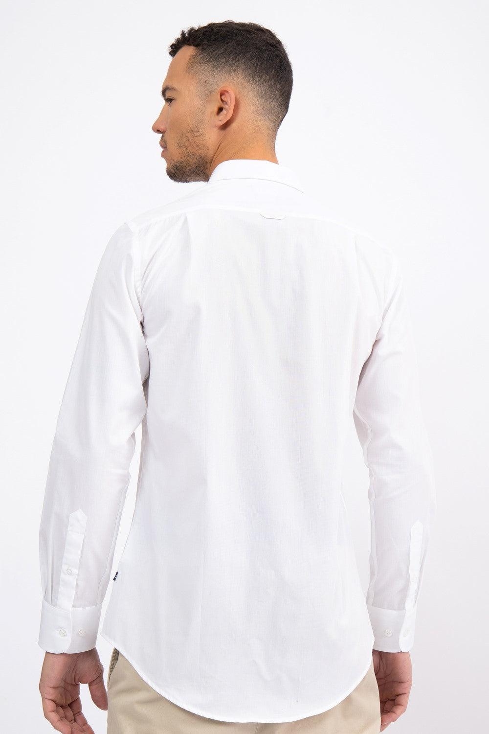 NAUTICA - חולצה מכופתרת BRIGHT WHITE - MASHBIR//365