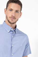 NAUTICA - חולצה מכופתרת CLASSIC FIT תכלת - MASHBIR//365