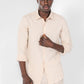 KENNETH COLE - חולצה מכופתרת פשתן בצבע STONE - MASHBIR//365 - 2