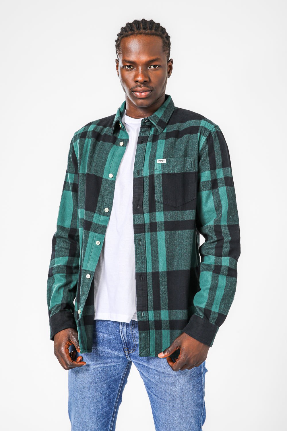 WRANGLER - חולצה מכופתרת לגבר - MASHBIR//365