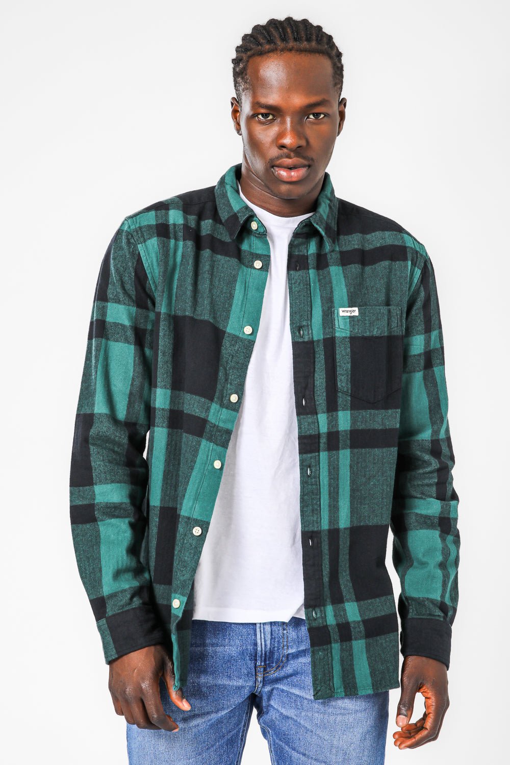 WRANGLER - חולצה מכופתרת לגבר - MASHBIR//365