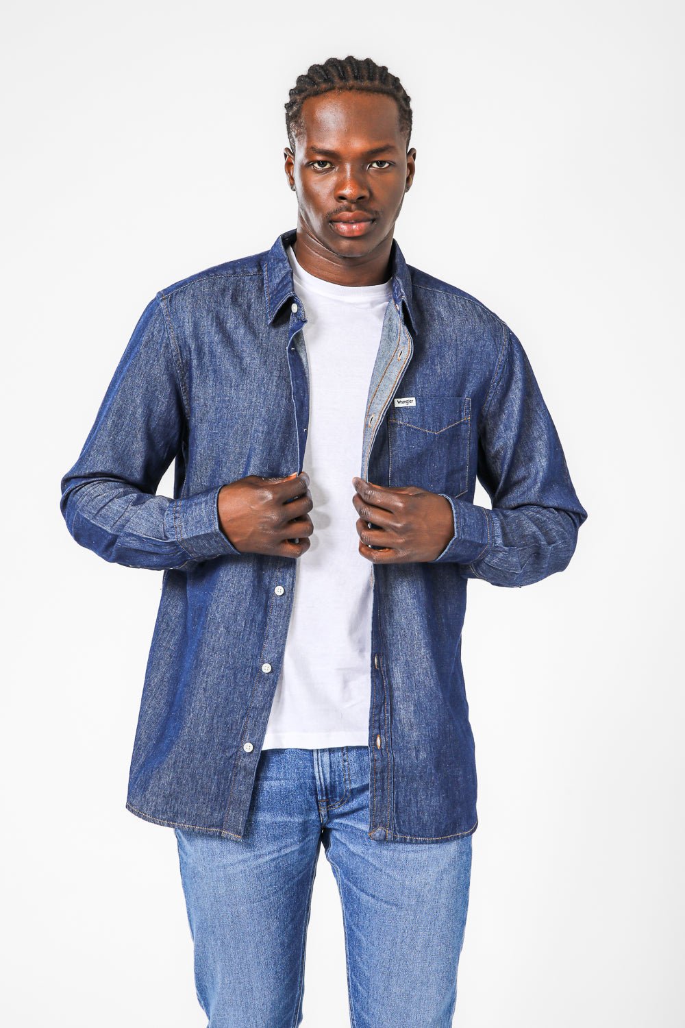 WRANGLER - חולצה מכופתרת לגבר - MASHBIR//365