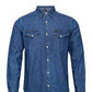 LEE - חולצה מכופתרת לגברים REGULAR WESTERN בצבע נייבי - MASHBIR//365 - 3