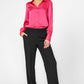 KENNETH COLE - חולצה מכופתרת לנשים בצבע ורוד - MASHBIR//365 - 6