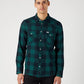WRANGLER - חולצה מכופתרת LS WESTERN בצבע ירוק ושחור - MASHBIR//365 - 3