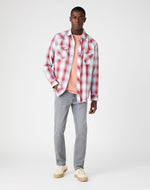 WRANGLER - חולצה מכופתרת עם משבצות - MASHBIR//365